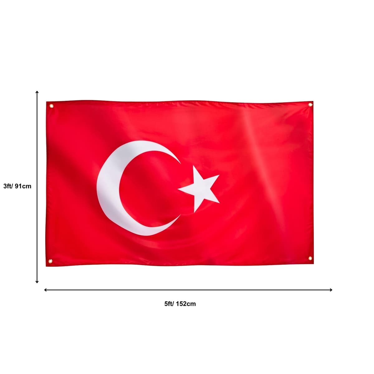 Runesol Lest We Forget, Premium Remembrance Poppy Day Flag - 3ft x 5ft, 4 Grommets, Indoors/Outdoors — view 506