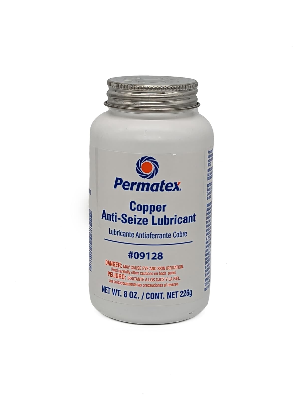 Permatex 09128 Copper Anti-Seize Lubricant: Extreme Temperature Protection (Up to 932°C) for Galling, Seizure, Rust, and Corrosion Prevention in Cars & Vans 226g