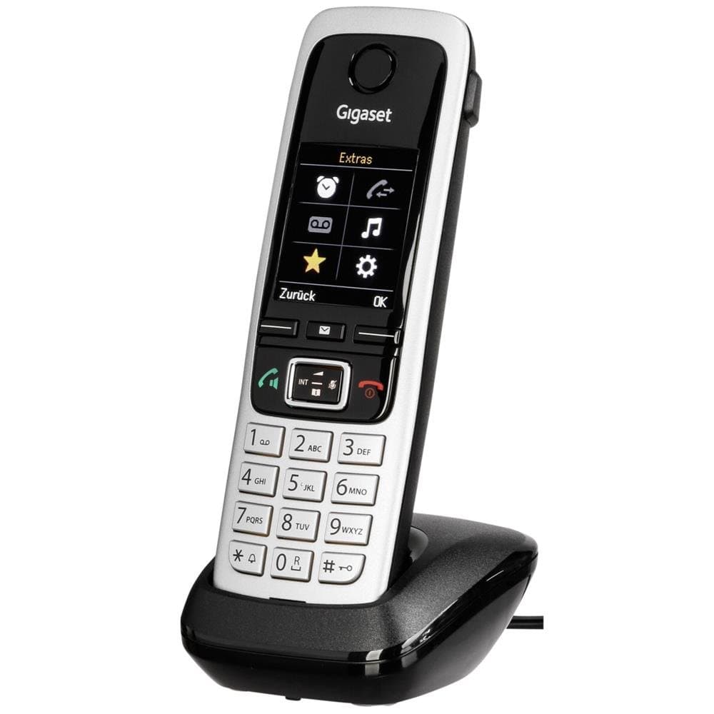 Gigaset C430A - Teléfono inalámbrico (DECT, 50 m, 300 m, 200 entradas) Negro — view 2
