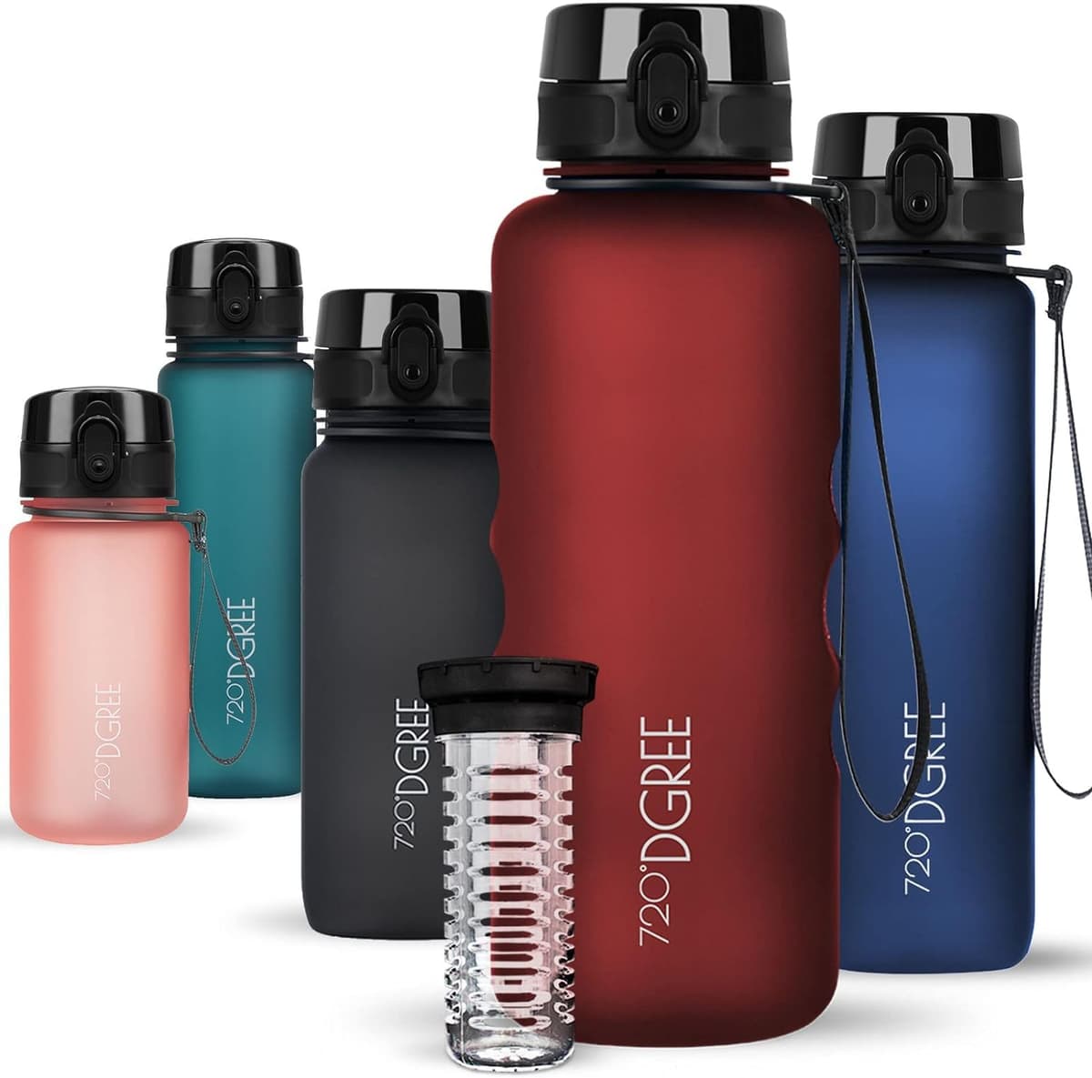 720°DGREE Botella de agua uberBottle – 1,5 litros, 1500ml | Novedosa botella deportiva | Sin BPA | Ideal para niños, fitness, deportes, fútbol, guardería, escuela, pequeños, antigoteo — view 244