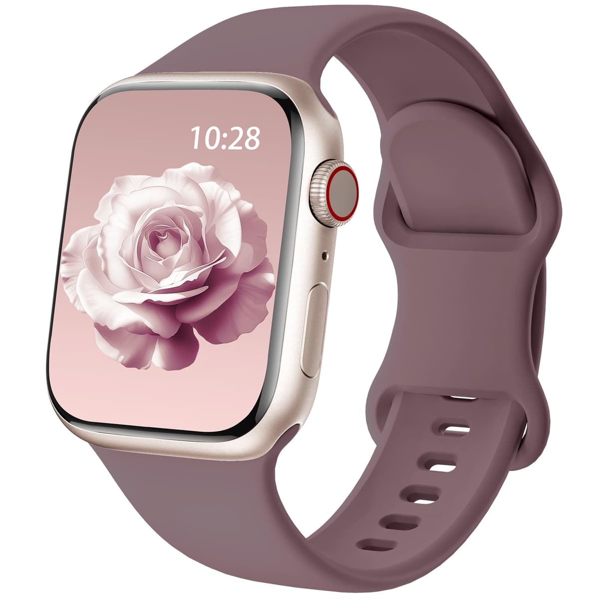 Patented Upgraded Silicone Strap Compatible with Apple Watch Straps 38mm 40mm 41mm 42mm(Series 10) for Women Men,Soft and Breathable Sport Watch Bands for iWatch Series 10 9 8 7 6 5 4 3 2 1 SE — view 14