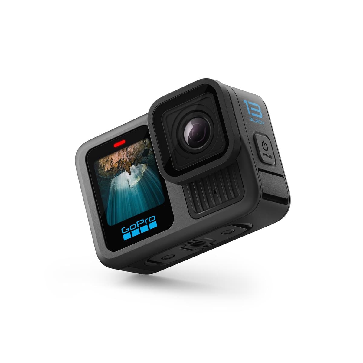 GoPro HERO13 Black Extended Power Bundle - Includes Dual Battery Charger, 3 Enduro Batteries, 64GB microSD Card, Curved Adhesive Mount, and Camera Case — view 3