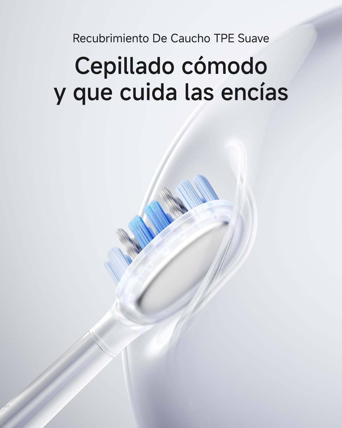 Laifen Wave Pro Cepillo de Dientes Eléctrico Sónico con Tecnología WaveMotion de 60° y 66.000 VPM, 70 Días de Autonomía, Sensor de Presión, Carga Inalámbrica, 2 Cabezales Pro Incluidos (Rosa Pastel) — view 5