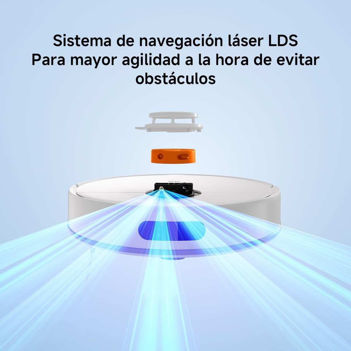 XIAOMI Robot Vacuum S40C, Aspirador y fregona 2 en 1, 5000Pa de succión, navegación Inteligente LDS, Recarga automática, Compatible con Suelos Duros y alfombras de Pelo Corto — view 5