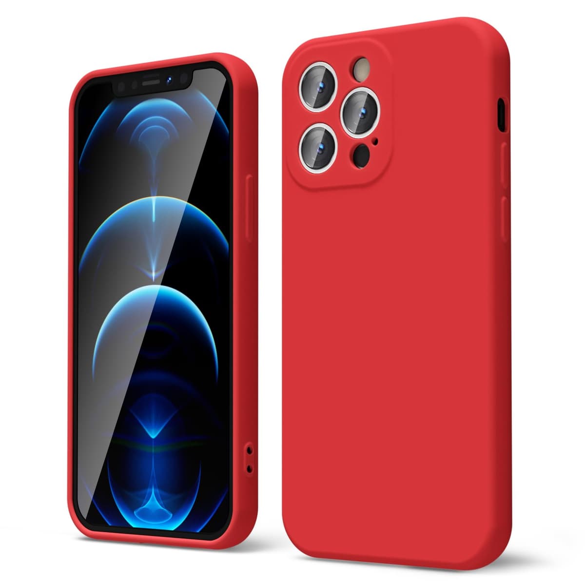 oakxco for iPhone 17 Pro Max Phone Case Liquid Silicone, Cute Thin Slim Grip Soft Rubber Gel for Women Men, Smooth Matte TPU Plain Solid Color Girly Simple Case with Camera Cover, Light Pink — view 1647