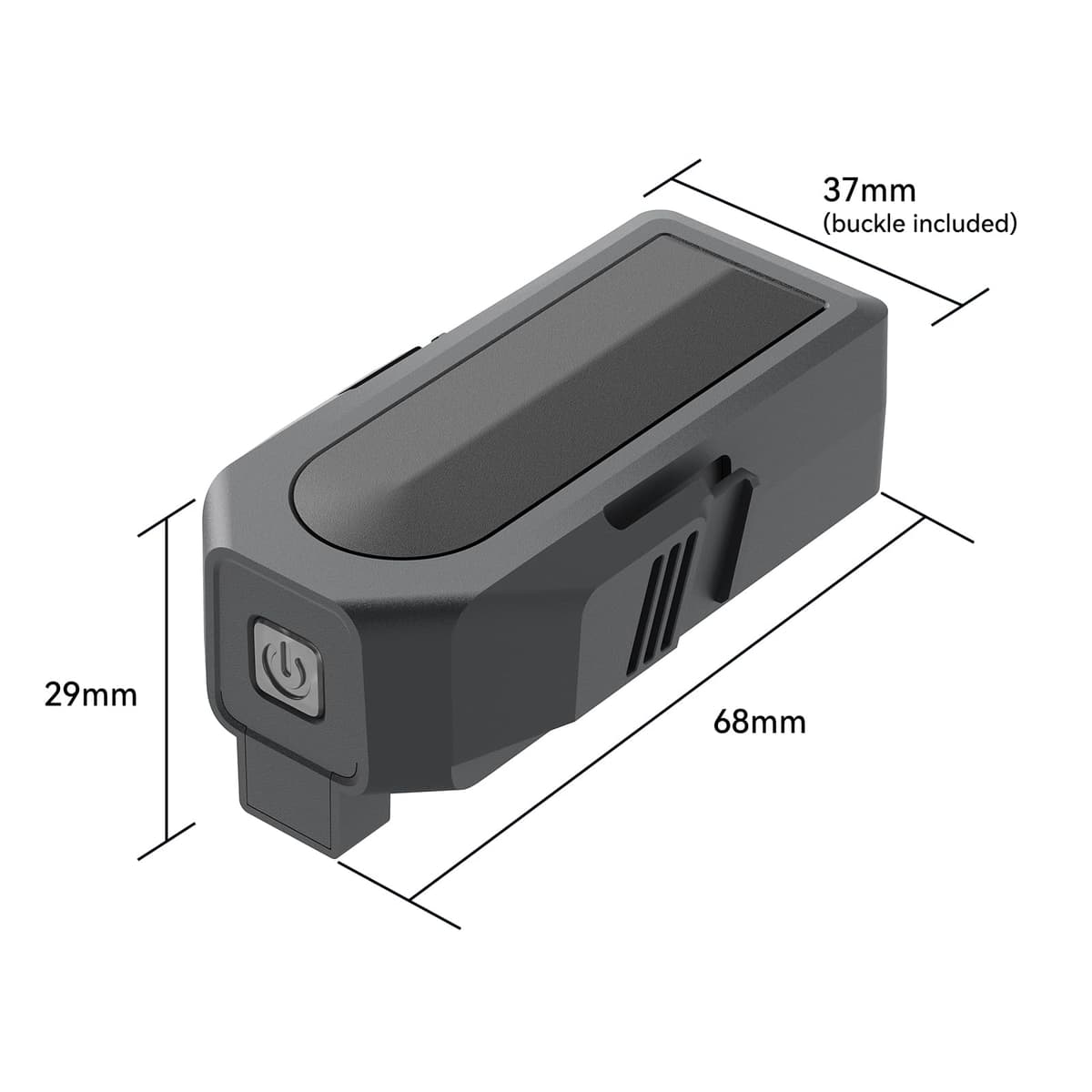 BETAFPV 2pcs Aquila20 Exclusive Battery 7.6V 15C 1100mAh 2S LiHV Lipo with Smart Management Module, Level Indicator, BT3.0 Connector for Aquila20 HD FPV Kit Extend Flight Time to 10 Min in N/S Mode — view 3