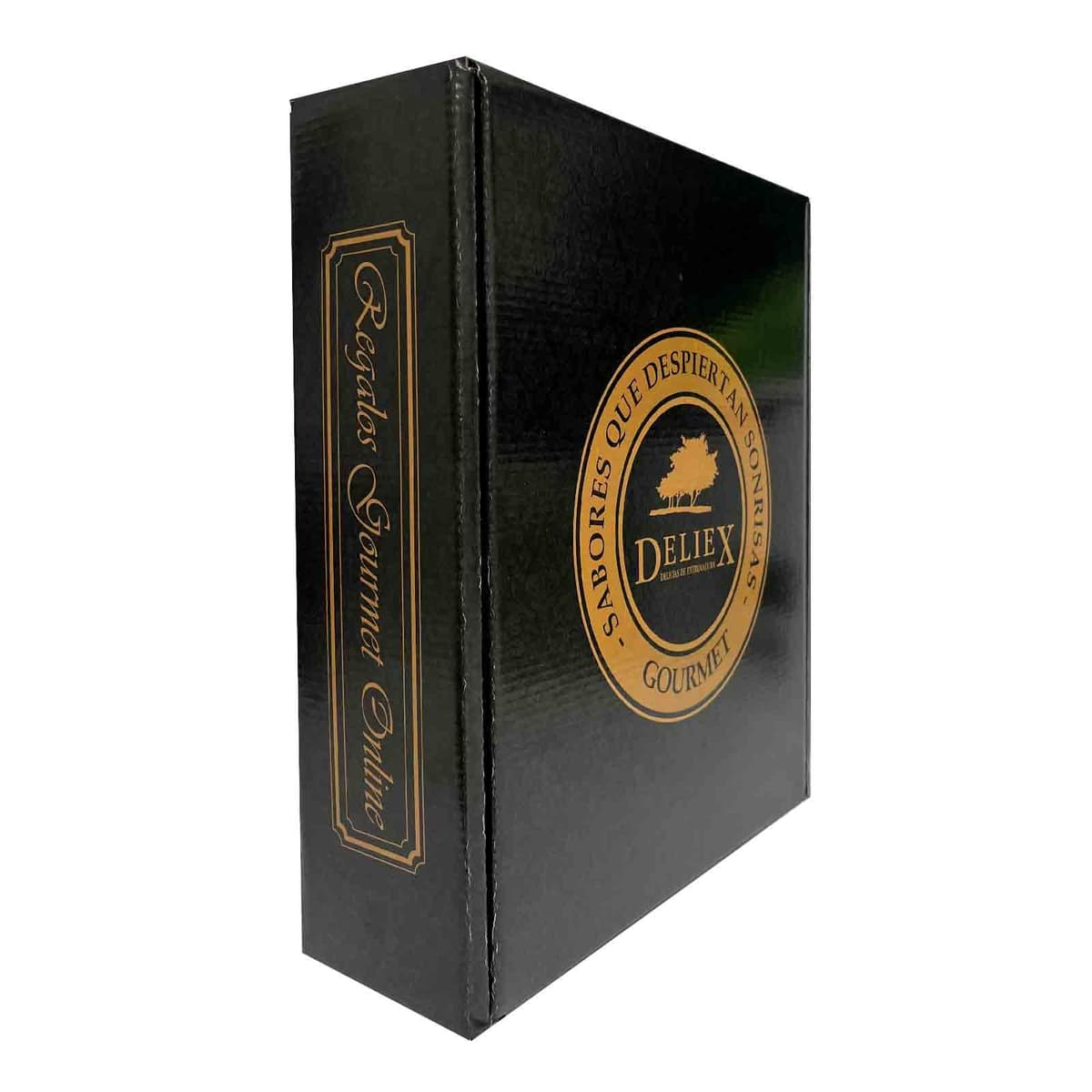 Deliex Gourmet Gift Basket with La Chinata Oil, Ham, Lot of Iberians, Cheese, Patés, Peaks... Original Gifts for Men and Women (Basket with Cheese) — view 2