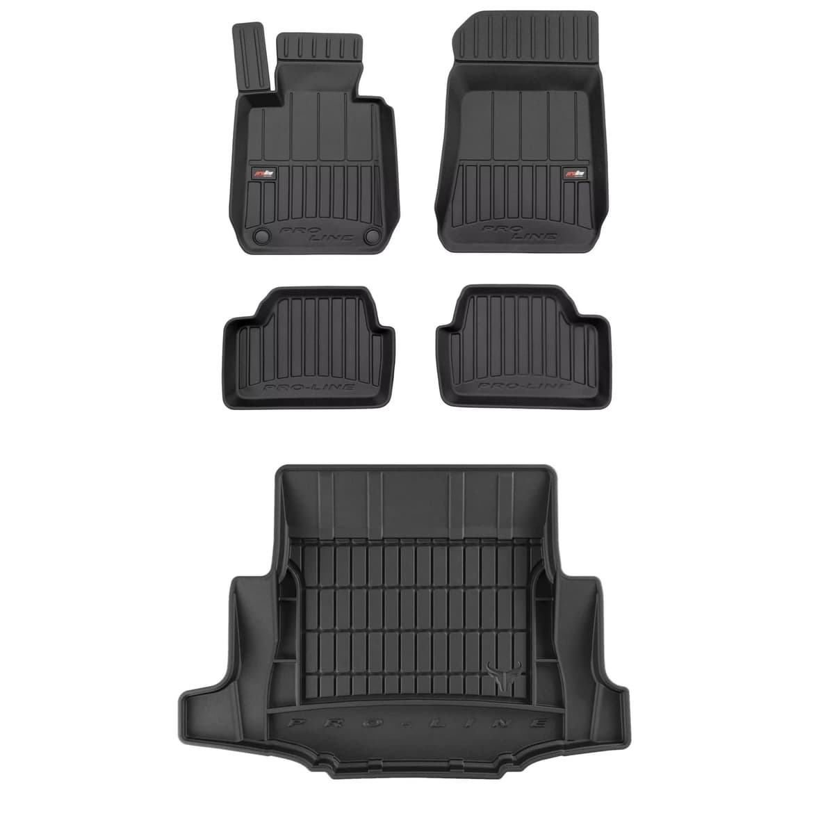 MOTOS Rubber Mats for BMW 3 Series E90 2004-2012 Improve the Comfort of Your Travels with the Non-Slip Carpet Car No.77- Multi-Season Car Mats — view 108