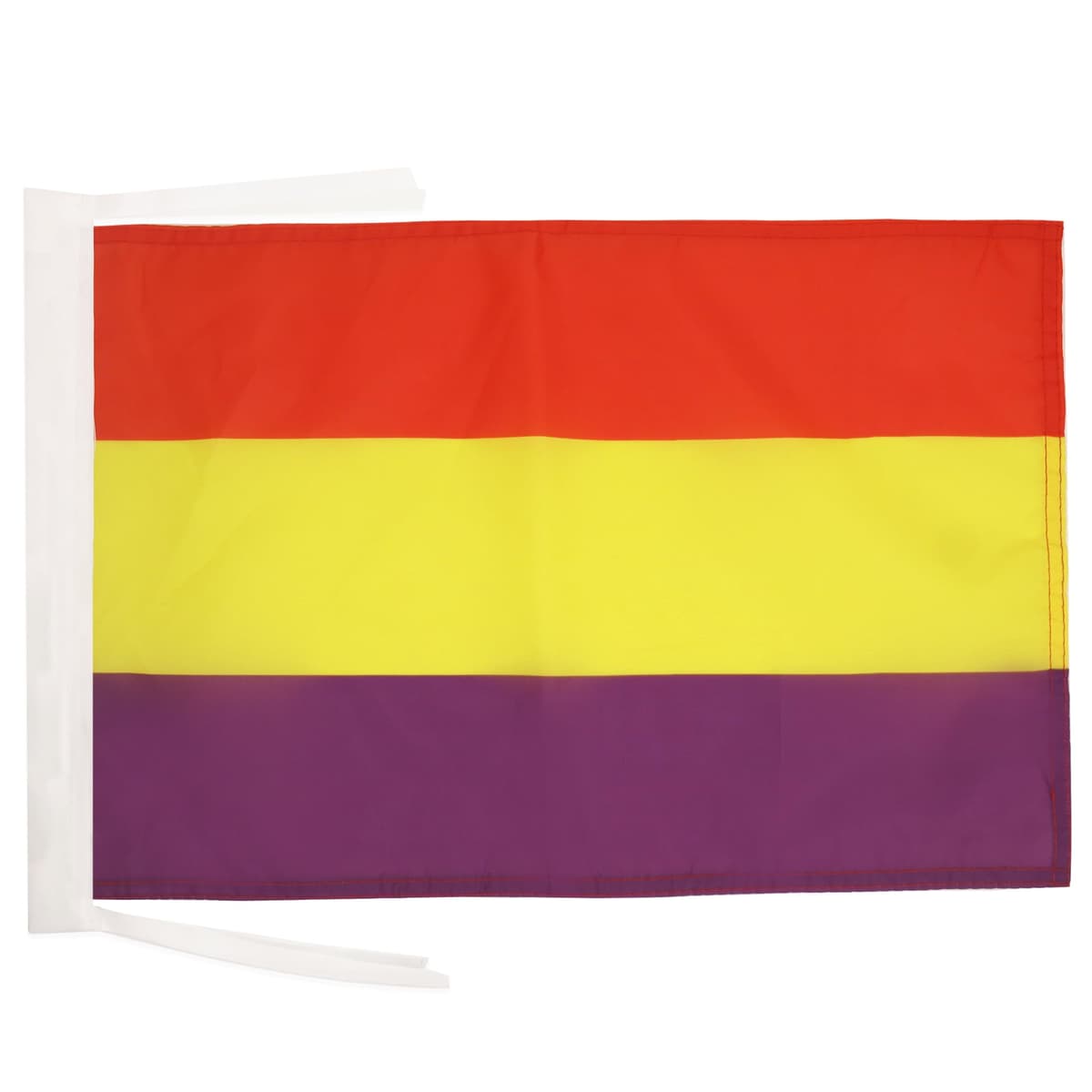 AZ FLAG Bandera de ESPAÑA SIN Armas 45x30cm - BANDERINA ESPAÑOLA SIN Escudo 30 x 45 cm cordeles — view 285
