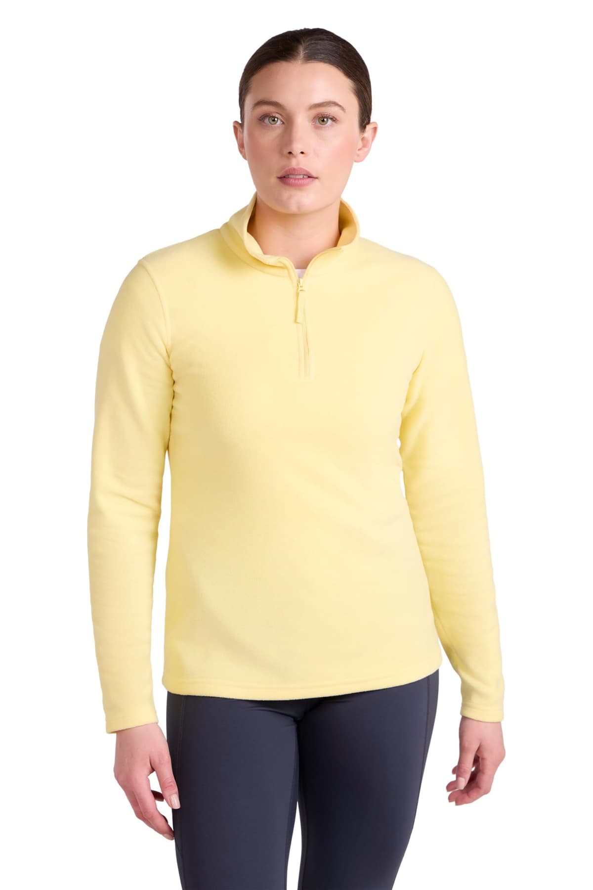 Mountain Warehouse Camber Half Zip Women's Fleece - Lightweight, Warm & Cosy Half Zip Sweatshirt - Best for Spring Summer, Camping, Outdoors, Travelling & Hiking — view 43