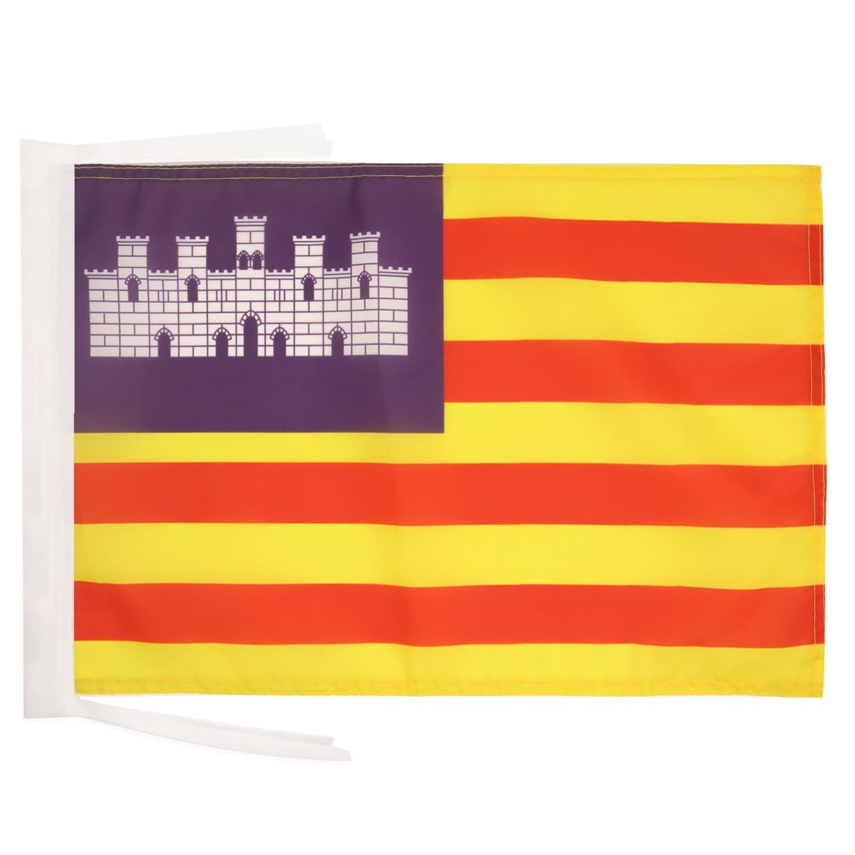 AZ FLAG Bandera de la Ciudad DE Barcelona 45x30cm - BANDERINA BARCELONESA 30 x 45 cm cordeles — view 2