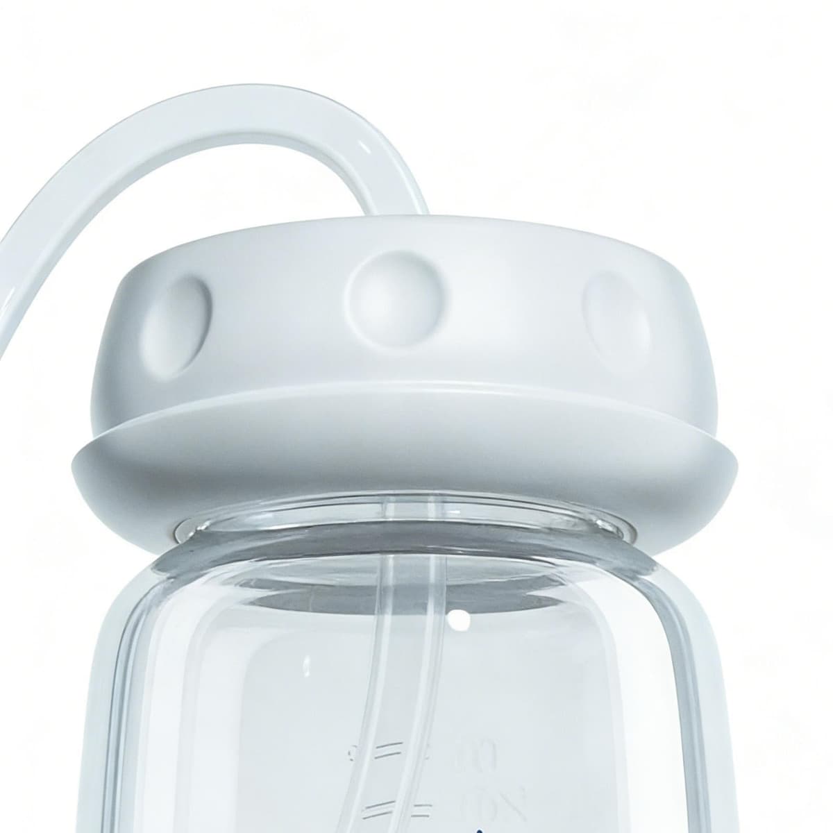 Anti-Colic Babys Bottles, 240ml Hands Free Anti-Colic Babys Bottle, Silicone Hands Free Wide Neck, Adjustable Fast Flow Milk Bottle, for Parents Indoor Outdoor Home Bedroom Nursery Hotel Travel — view 9