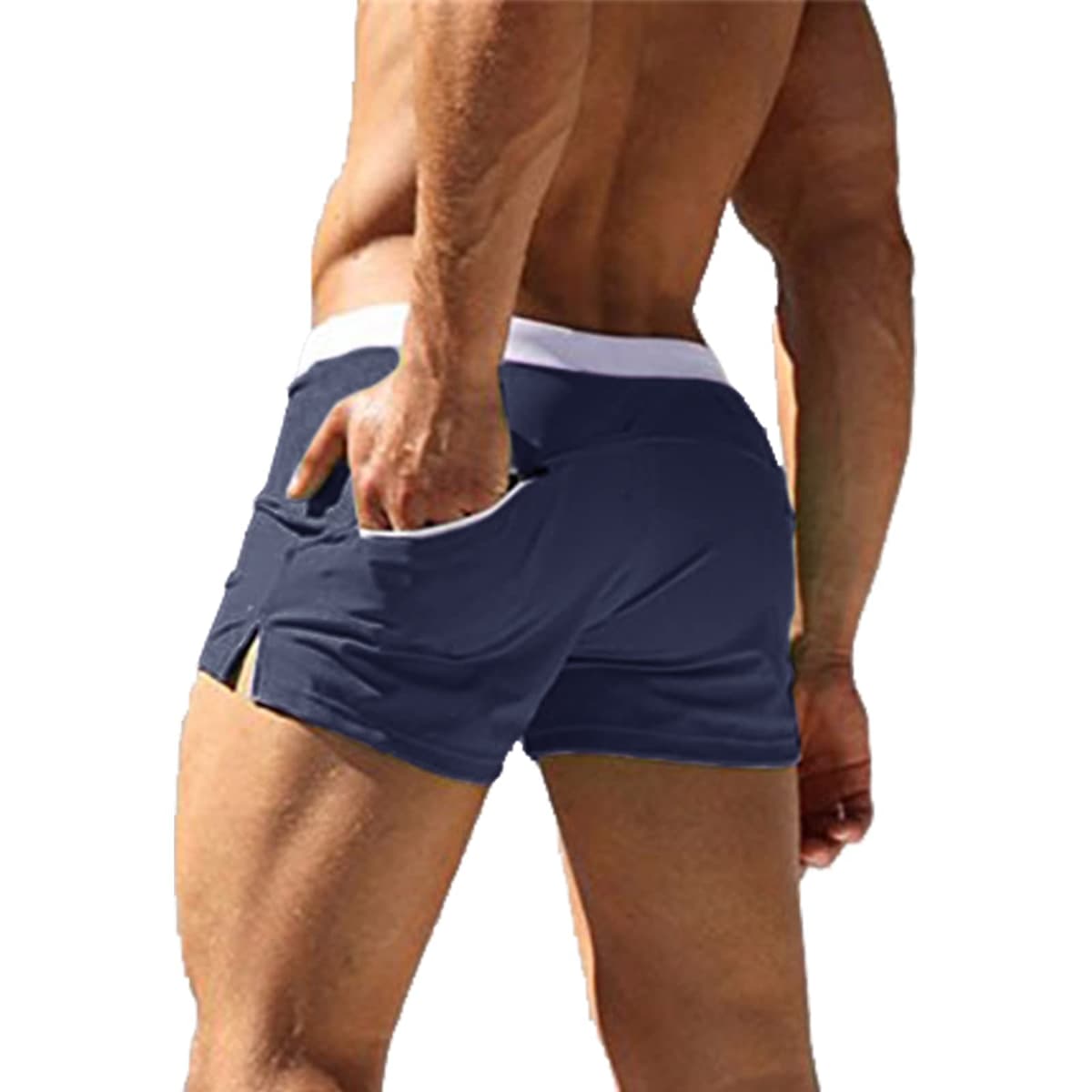 EDOTON Bañador para Hombre, Pantalones Cortos Impermeables Pantalones Cortos de Surf Pantalones de Natación — view 2
