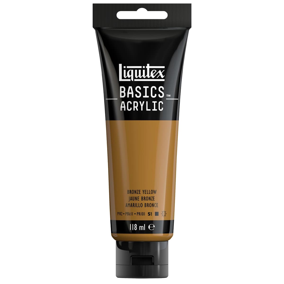 LIQUITEX Basics Acrylic Paint, Mars Black, 118 ml Tube — view 90