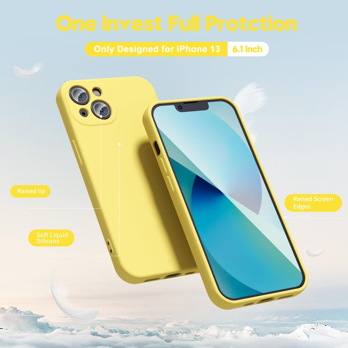 oakxco for iPhone 17 Pro Max Phone Case Liquid Silicone, Cute Thin Slim Grip Soft Rubber Gel for Women Men, Smooth Matte TPU Plain Solid Color Girly Simple Case with Camera Cover, Light Pink — view 1180