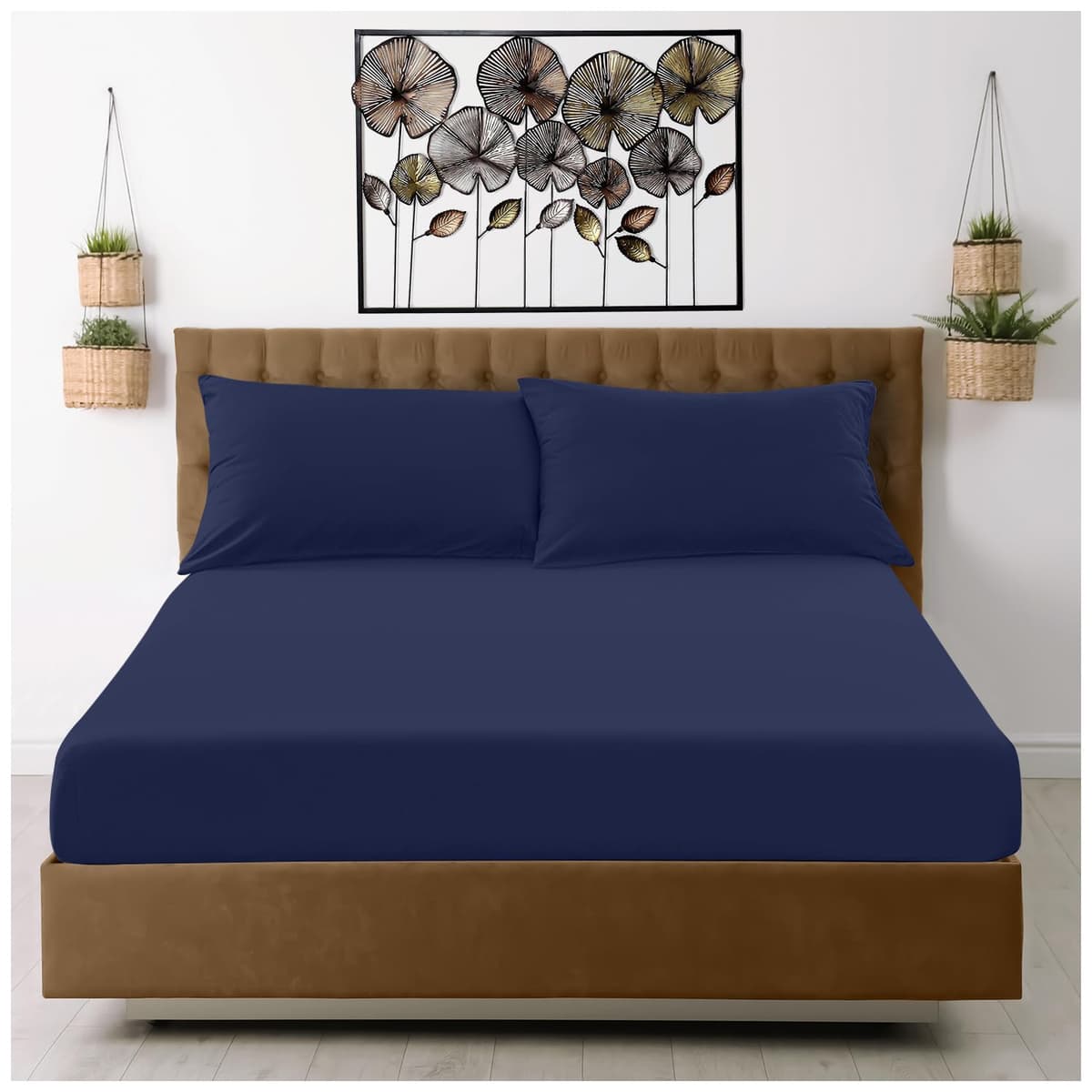GC GAVENO CAVAILIA Fitted Sheet Single Bed (91 x 190cm) - Grey Bedding Sheets - Plain Dyed Microfiber Bed Sheets Single - (10 inch) 25cm Deep Pocket Bottom Sheet - Easycare - Wrinkle & Fade Resistant — view 32