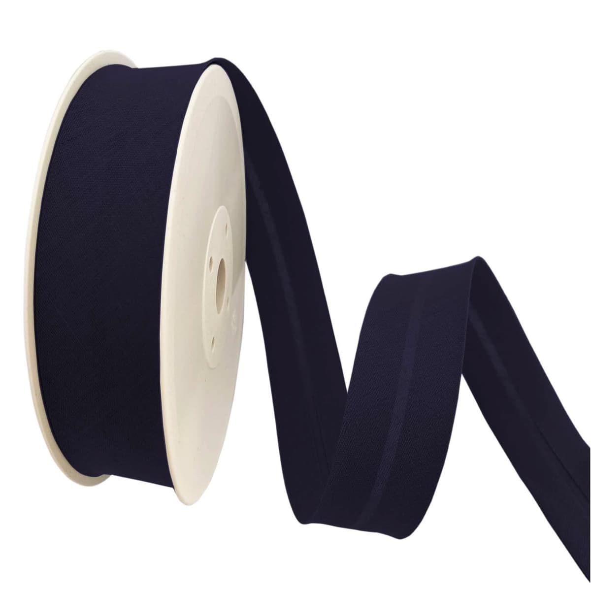 TEXTEX = Bies de 20mm de Ancho. 50% Algodón y 50% Poliéster. Pieza de 10m - (Negro) — view 94