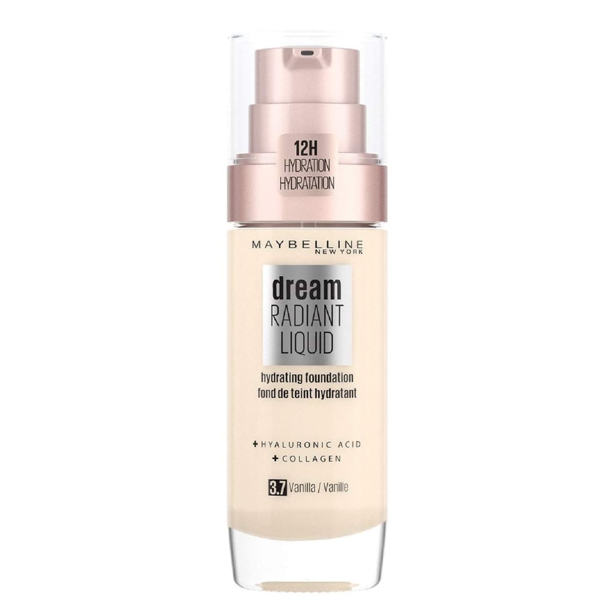 Maybelline Foundation, Dream Radiant Liquid Hydrating Foundation with Hyaluronic Acid and Collagen - Lightweight, Medium Coverage Up to 12 Hour Hydration, 30 Sand — view 51