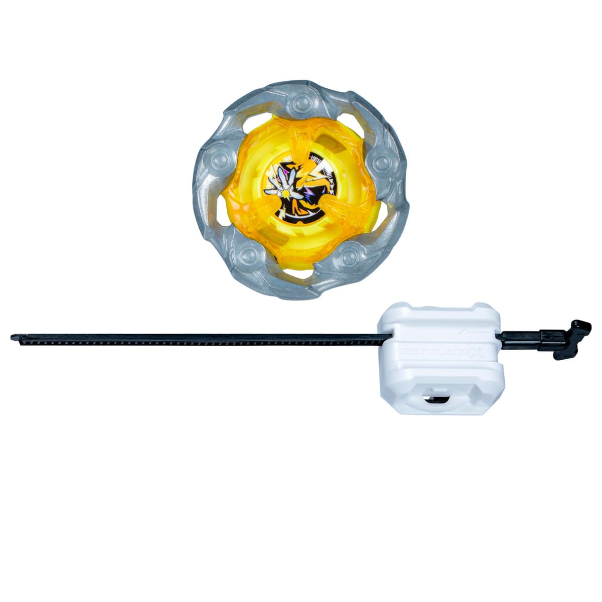Beyblade X, Kit Inicial Wand Wizard 5-70DB UX con Top y Lanzador — view 2