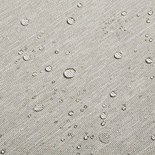 Classic Accessories 60-078-011001-RT Montlake Patio Seat Cushion Slip Cover, Heather Grey, 25" x 27" x 5" Thick — view 8