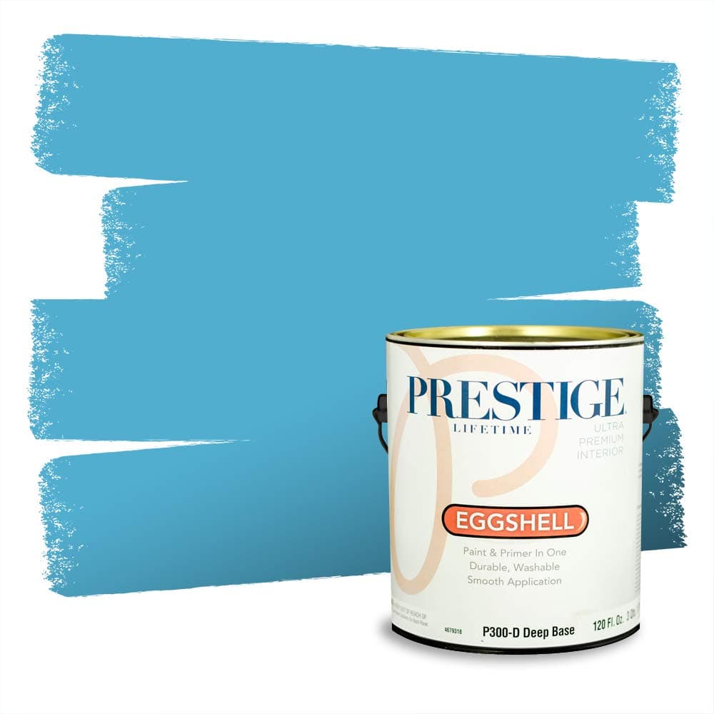 PRESTIGE Paints Interior Paint and Primer In One, 1-Gallon, Semi-Gloss, Comparable Match of Valspar* Dewdrop* — view 623