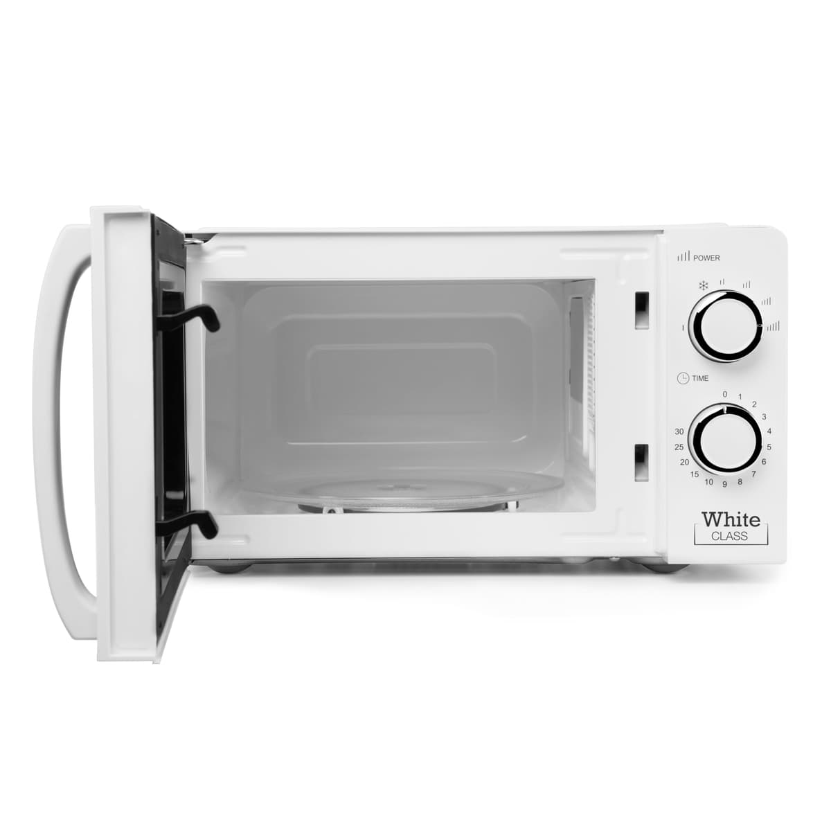 Orbegozo MI 2115, Microondas, 700 W, 6 niveles de funcionamiento, 20 litros de capacidad, temporizador hasta 30 minutos, programa descongelación, señal fin cocción, color blanco — view 4