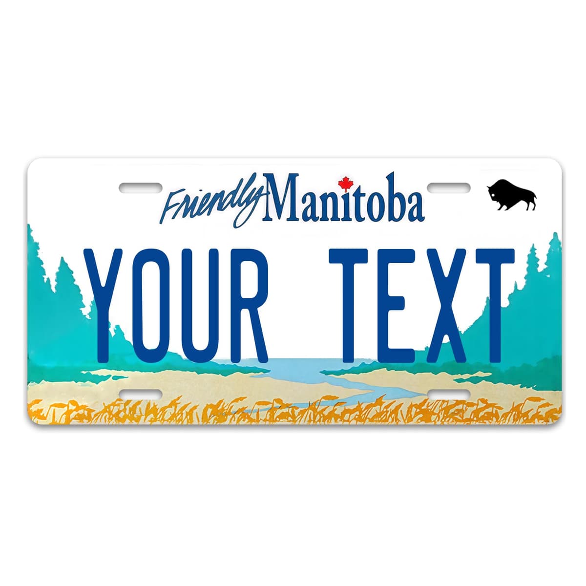 Alberta License Plate, 6"×12" Custom License Plate — view 42