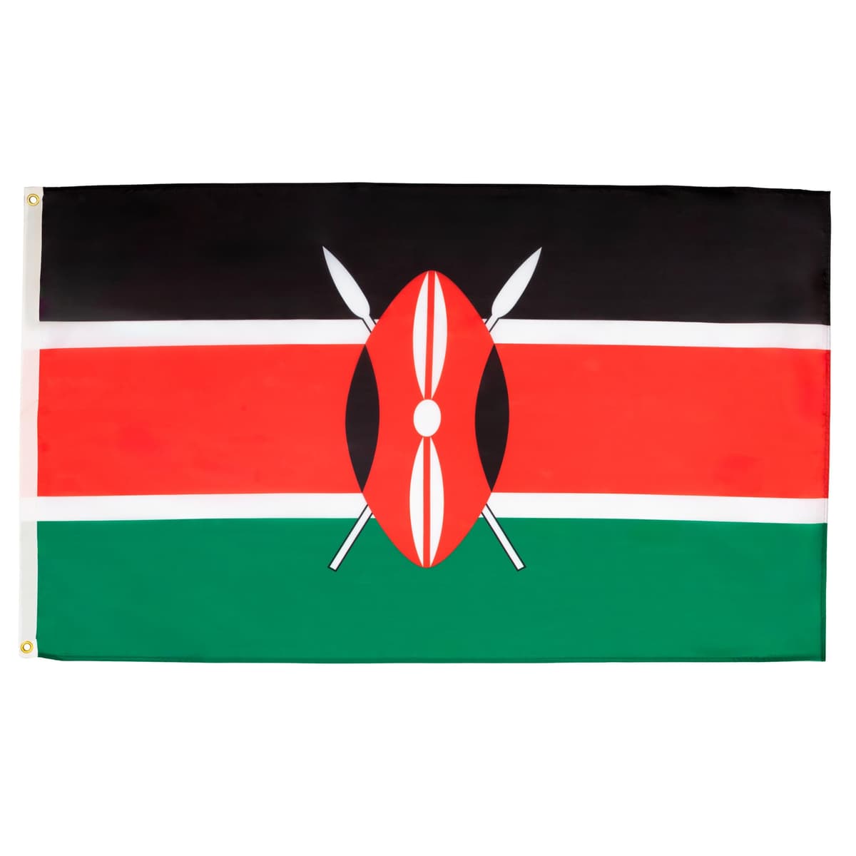 AZ FLAG - Gambia Flag - 2x3 Ft - 100D Polyester Gambian Banner with Two Metal Grommets - Fade Resistant - Vivid Colors - 2' x 3' Feet - 90x60 Cm — view 15