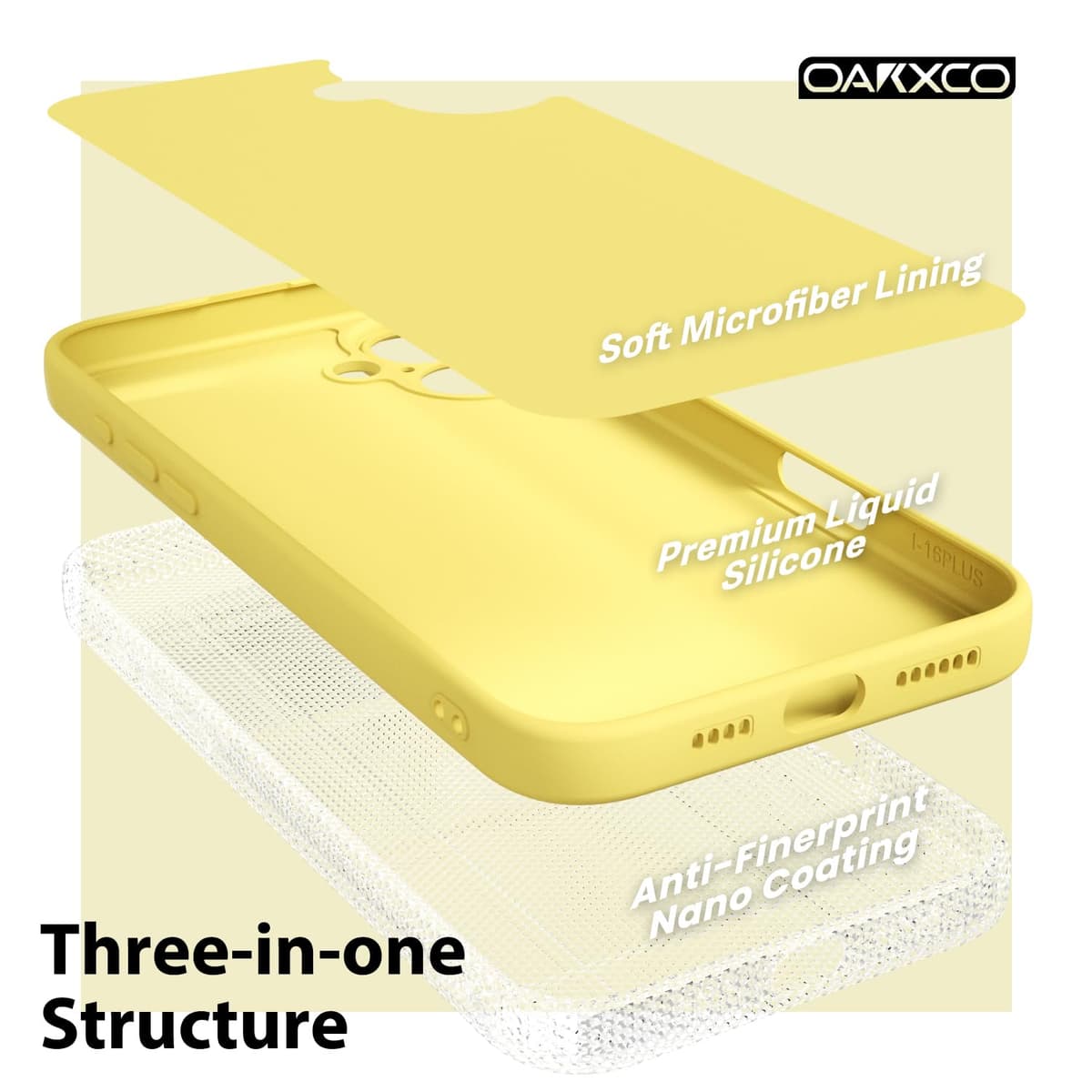 oakxco for iPhone 17 Pro Max Phone Case Liquid Silicone, Cute Thin Slim Grip Soft Rubber Gel for Women Men, Smooth Matte TPU Plain Solid Color Girly Simple Case with Camera Cover, Light Pink — view 1200