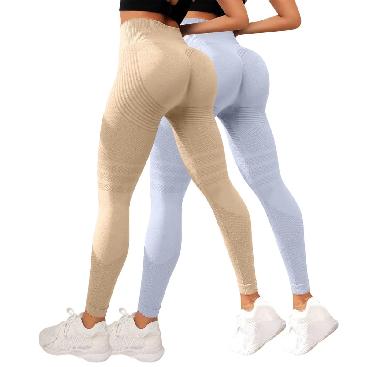 2 Pack Leggings 3D Anticelulítico Mujer, Leggins Anticelulitis Compresión, Leggins 3D Celulitis Push Up, Mallas Anticelulitis Mujer Lipedema Redefine Tu Silueta Sin Esfuerzo 1 — view 16