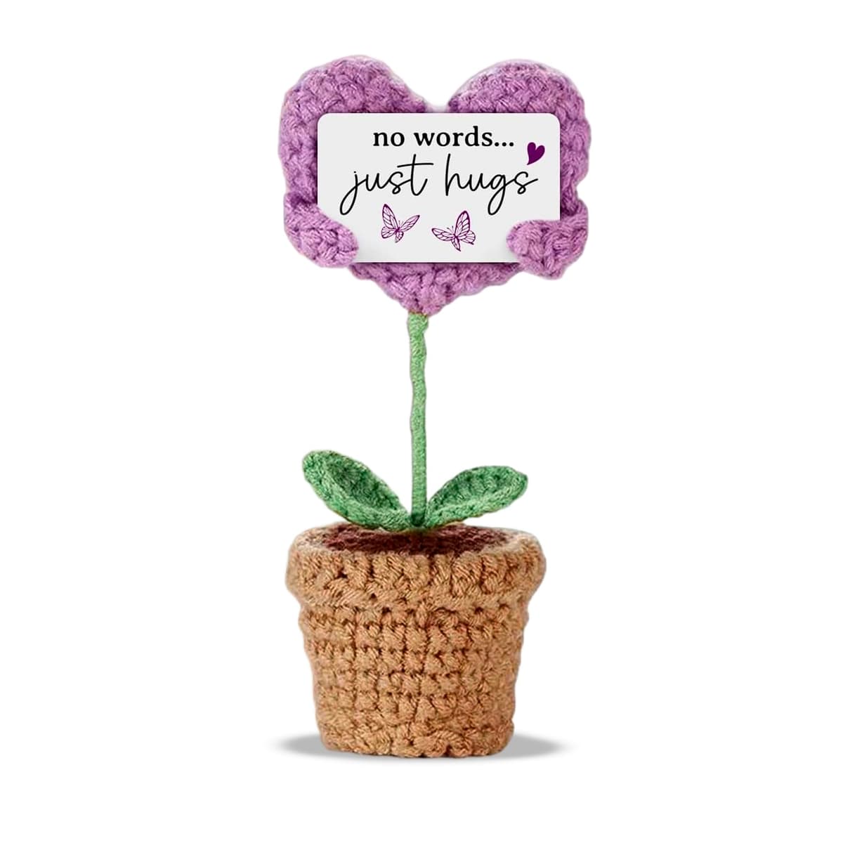 Crochet Alien Plush with Love Message – “You’re the Best Thing I’ve Ever Found on Earth” – Handmade Valentine’s Day Gift for Girlfriend, Boyfriend, Wife or Husband – Cute — view 20