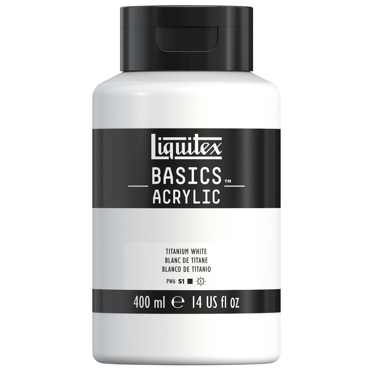 LIQUITEX Basics Acrylic Paint, Mars Black, 118 ml Tube — view 154
