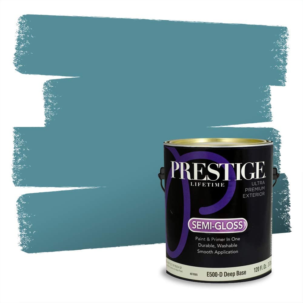 PRESTIGE Paints Interior Paint and Primer In One, 1-Gallon, Semi-Gloss, Comparable Match of Valspar* Dewdrop* — view 1050