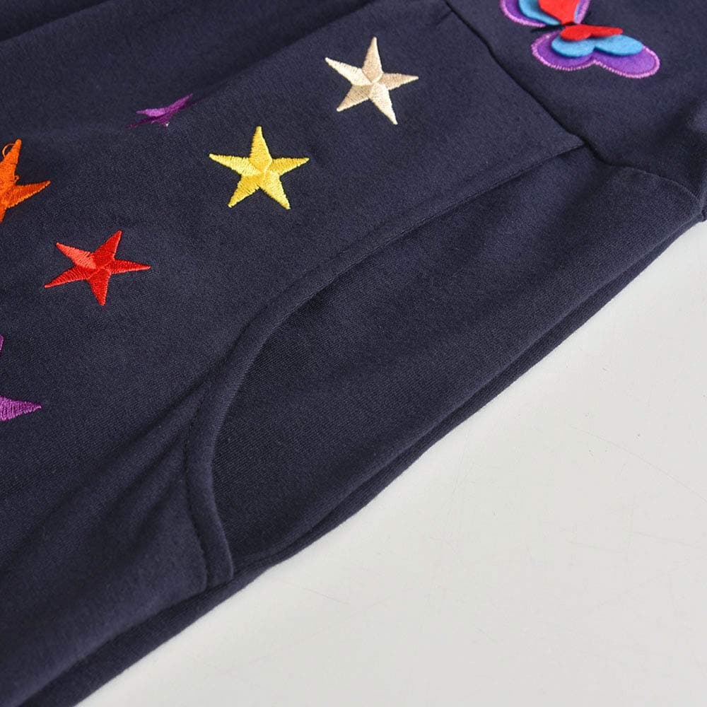 VIKITA Vestido para Niñas Manga Larga Algodón Princesa Casuales Bebe Niñas 2-8 años — view 6