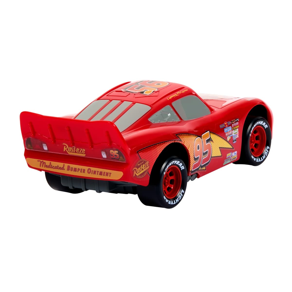 Mattel Disney Pixar Cars Night En Movimiento Rayo McQueen Coche de juguete que mueve los ojos, +4 años (HPH64) — view 3