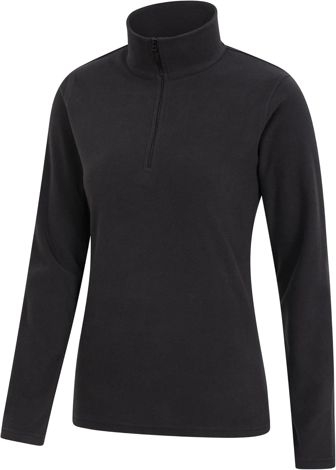 Mountain Warehouse Camber Half Zip Women's Fleece - Lightweight, Warm & Cosy Half Zip Sweatshirt - Best for Spring Summer, Camping, Outdoors, Travelling & Hiking — view 4