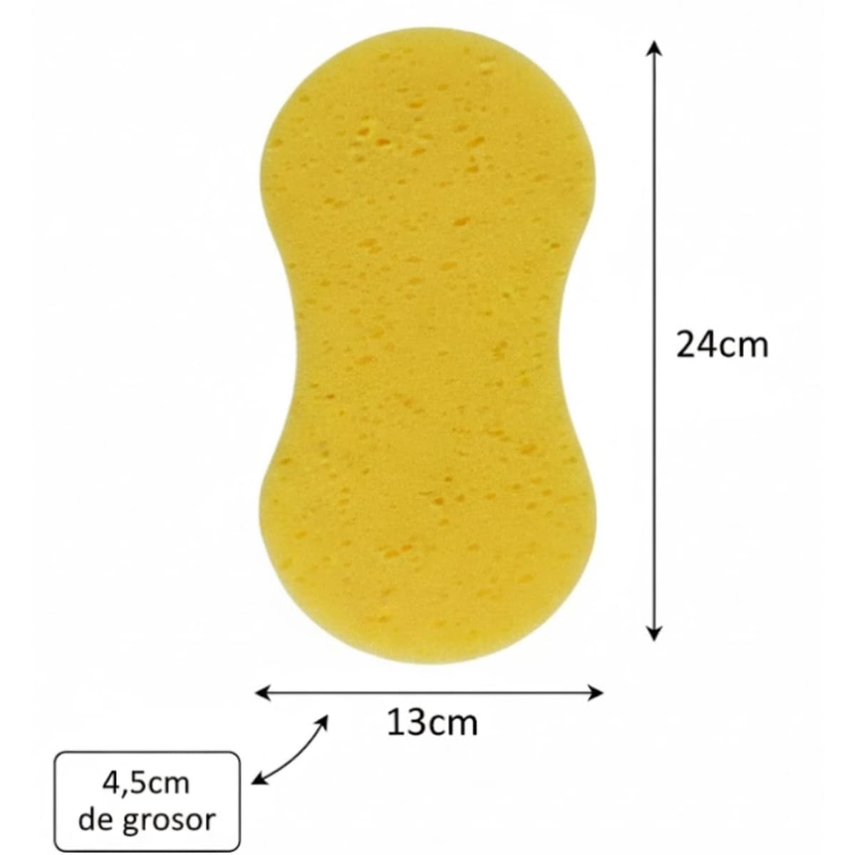 Esponja Coche de Microfibra Jumbo – Pack 2 Unidades (24×13×5 cm) – Esponjas Grandes para Limpieza y Lavado Exterior — view 4