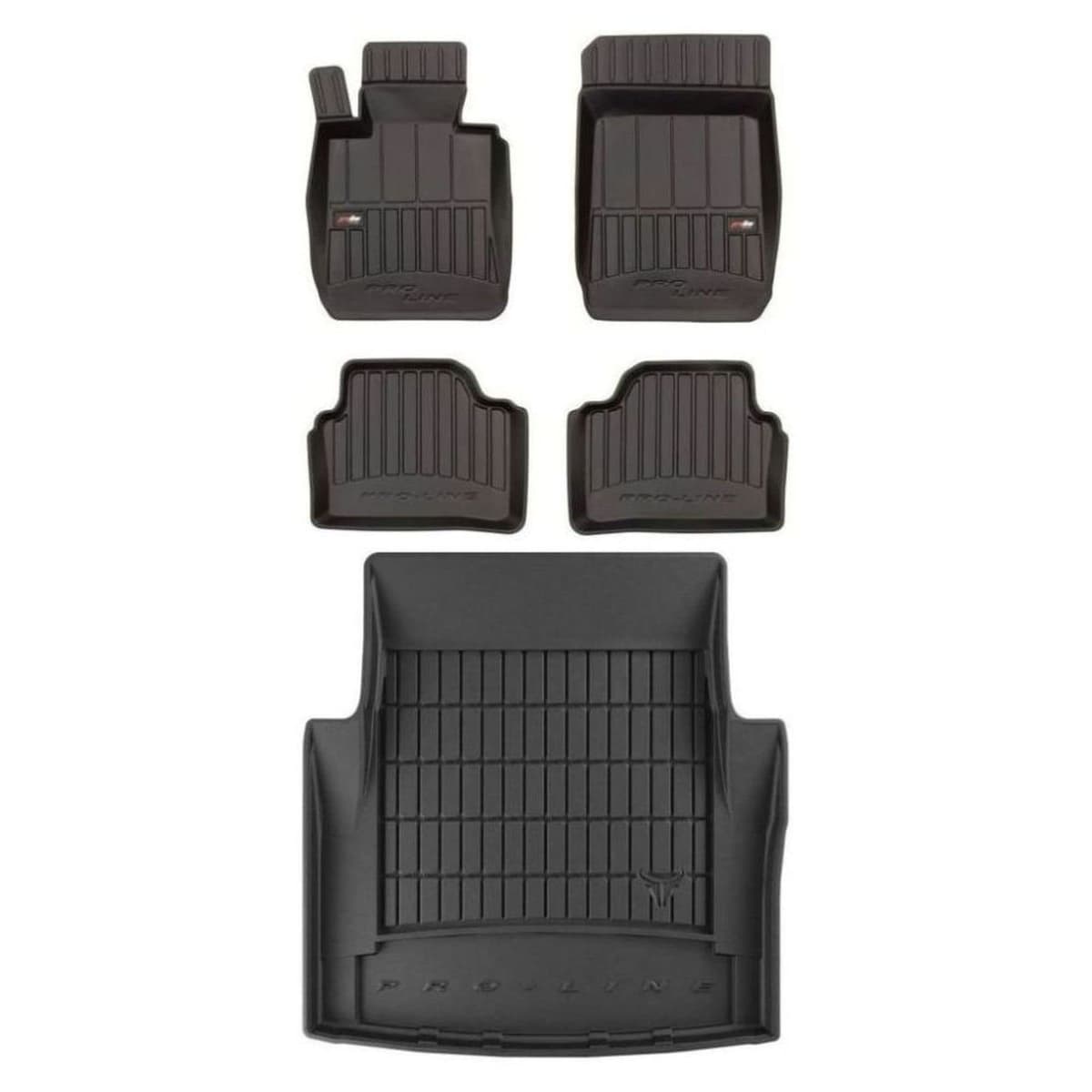 MOTOS Rubber Mats for BMW 3 Series E90 2004-2012 Improve the Comfort of Your Travels with the Non-Slip Carpet Car No.77- Multi-Season Car Mats — view 190
