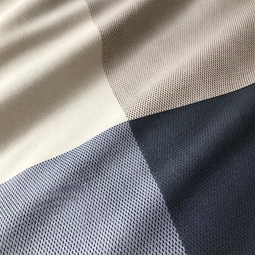 LifeTB Cotton Plaid Duvet Cover Full Size Geometric Grid Checkered Bedding Sets Modern Style 3 Piece Comforter for Men Women with Zipper Ties Full(80''x90'') — view 7