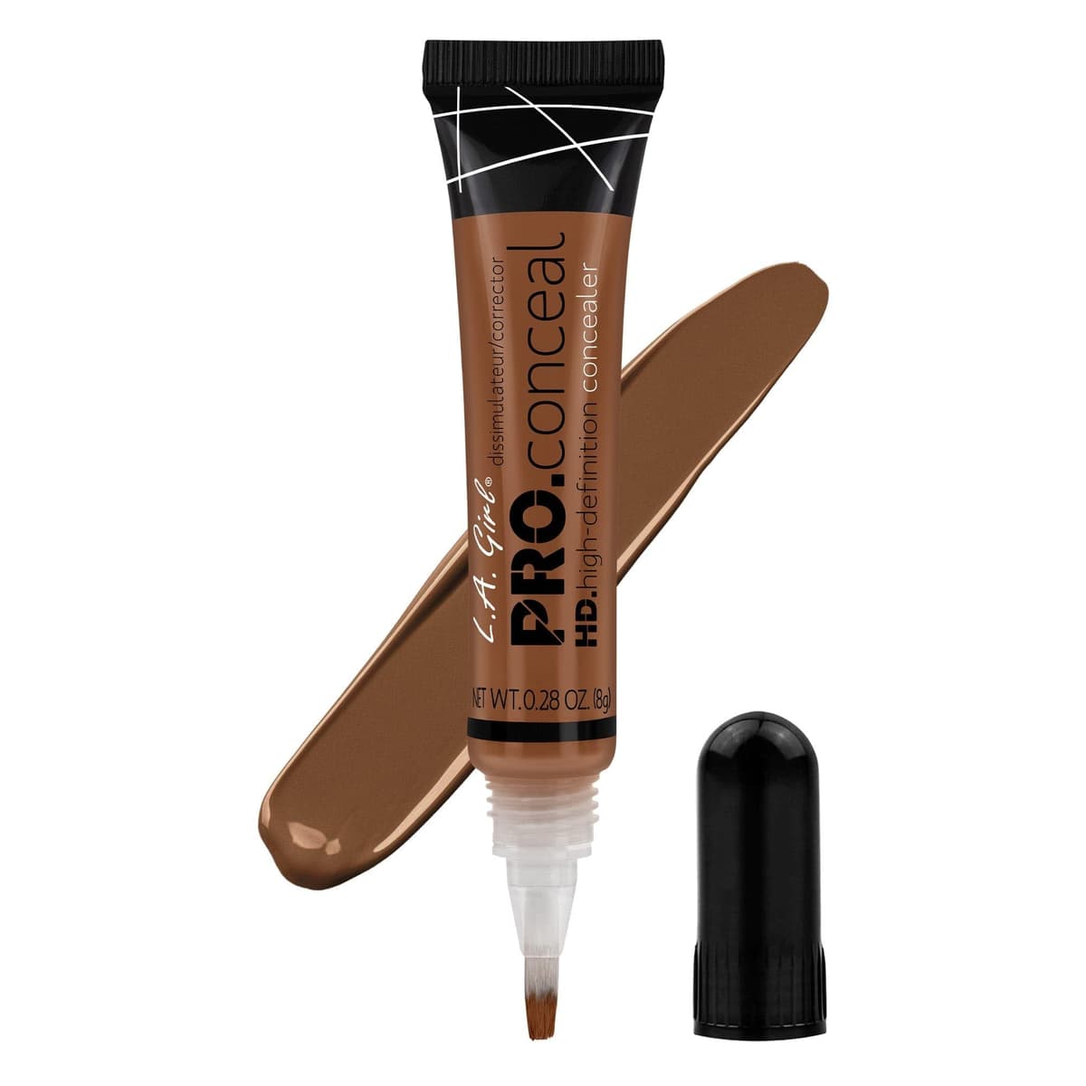 L.A. Girl - Corrector HD Pro Conceal | Cobertura completa | Aspecto natural | Minimiza líneas finas | Resistente | Larga duración, Light Yellow, 8 g — view 25
