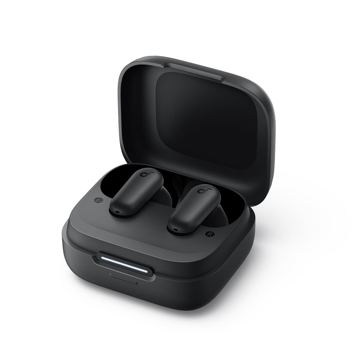 Soundcore P30i Wireless Bluetooth Headphones with Noise Cancelling by Anker, Powerful and Intelligent Noise Cancellation, Powerful Bass, 45 Hours, 2 in 1 Case and Mobile Stand, IP54 — view 7