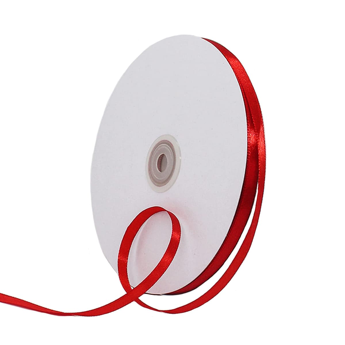 40mm Wide White Ribbon Thick Wedding Car Ribbon 22m, 1.5 inch Thick White Satin Ribbon for Gift Wrapping Wedding Car Christmas Birthday Cake Hair Bow Florist Bouquet Crafts Decorations — view 155