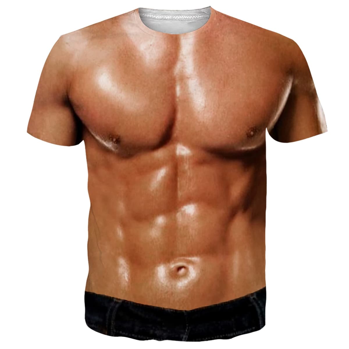 RAISEVERN Camiseta Hombre 3D Personalizadas Divertidas Estampada Camisetas Horteras Fiesta Regalo, S-XXL — view 7