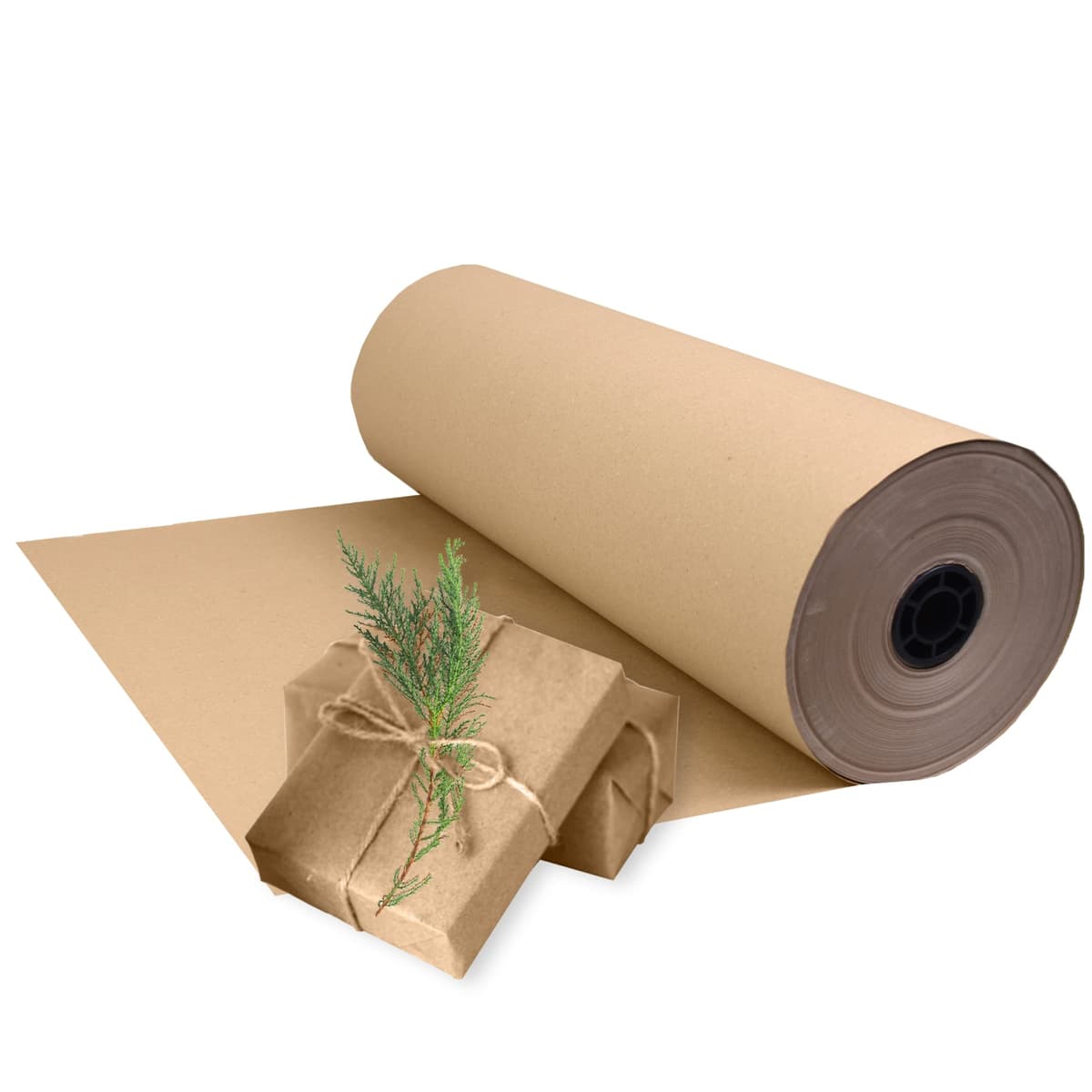 Triplast Brown ECO Kraft Paper (400mm x 30m) - Eco-Conscious & Recyclable - Multipurpose Wrapping Paper Roll with a Premium & Rustic Finish - Ideal for Gift Wrapping, Parcel Packing, Arts & Craft — view 11
