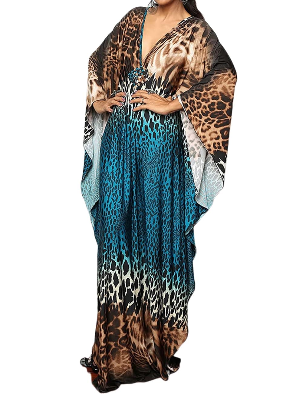Bsubseach Bikini Bohemio para Mujer para bañador Kimono cárdigan — view 21
