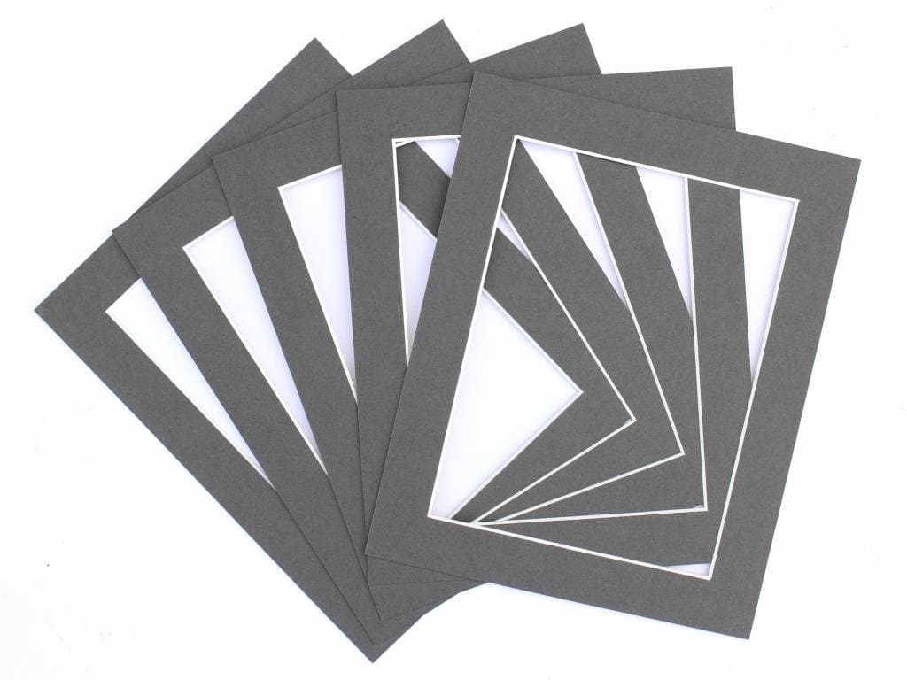 Frame Company Pack of 10 Black Mounts 14x11 for A4 *Choice of Colours* — view 12