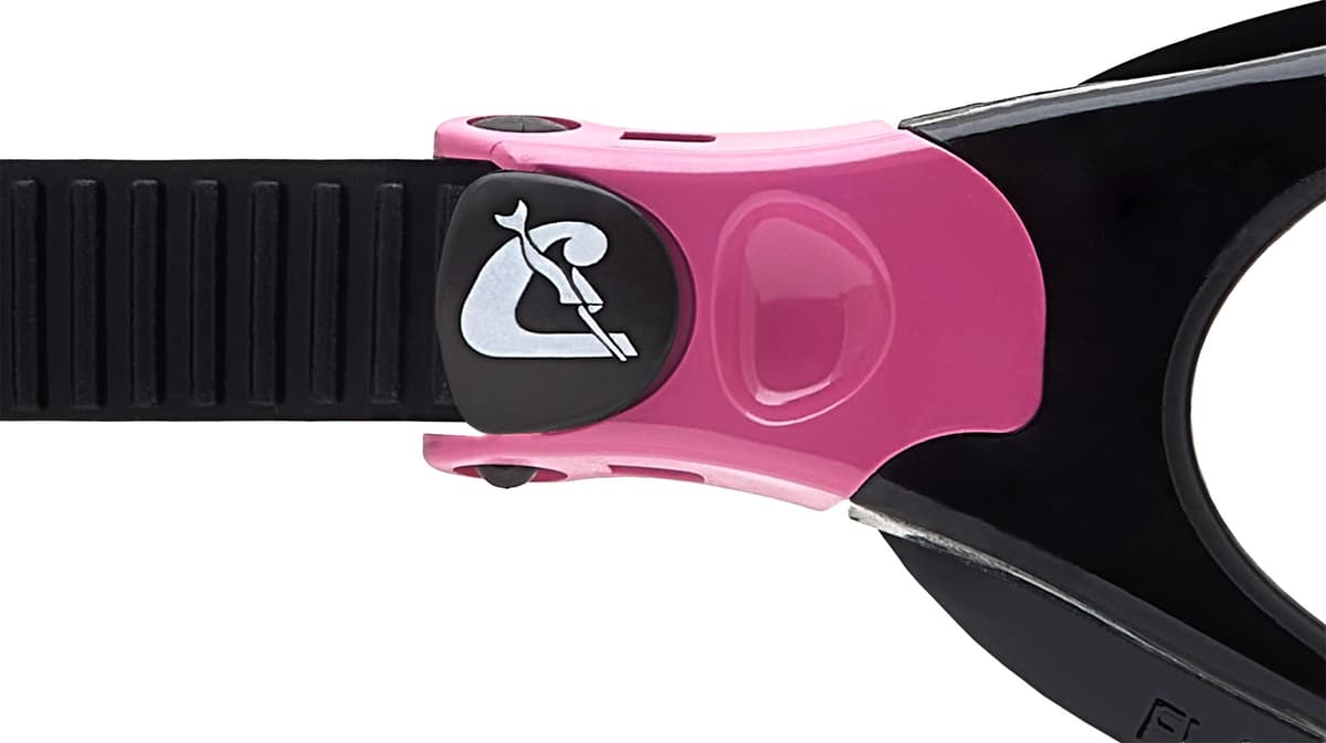 Cressi desde 1946 -Flash Compact Goggles - Gafas Compactas y Lentes Separadas, Natación, Piscina, Snorkel, Triatlón, Anti Vaho_Arañazos_UV - Negro/Rosa_Lente Clara - Talla Única — view 2
