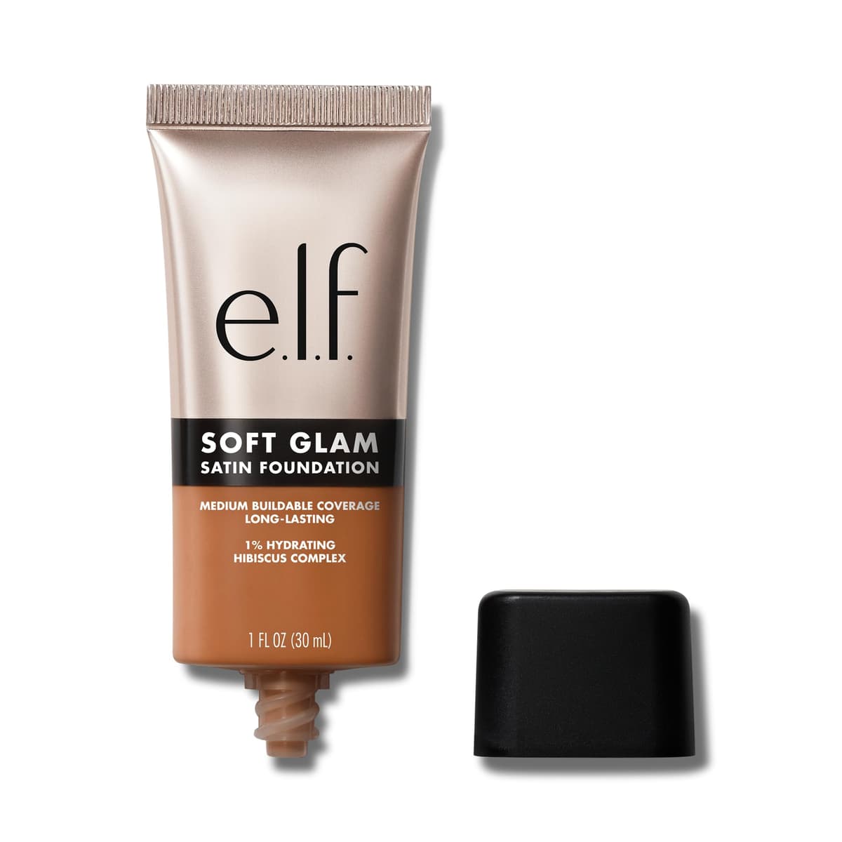 e.l.f. Soft Glam Foundation, Medium Coverage, Long-Lasting & Buildable Foundation For A Smooth, Satin Finish, Vegan & Cruelty-Free, 30 Medium Warm — view 25