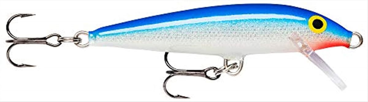 Rapala - Cebo de pesca de superficie para pesca de bass, 4 3/8", madera, punta de aguja, azul y negro — view 15