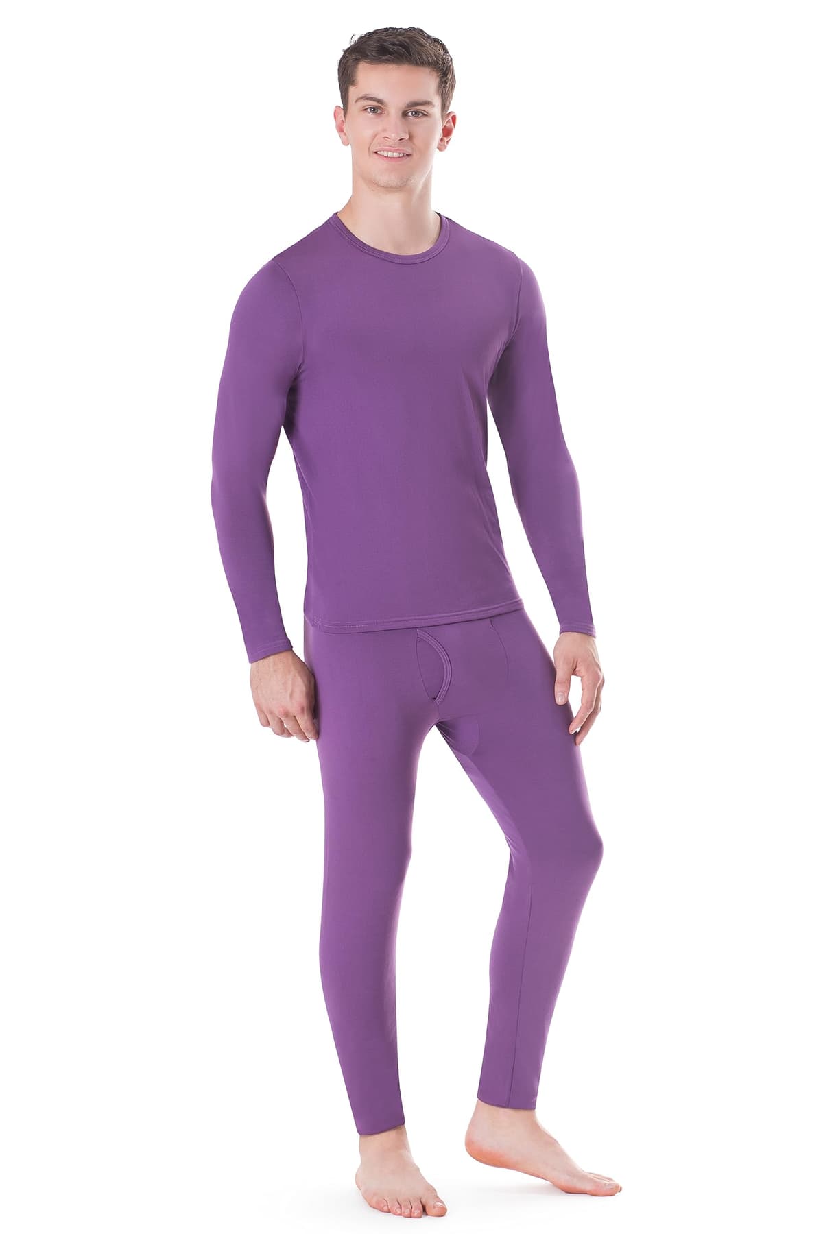 Rocky Thermal Underwear Men Long Johns Men Thermal Underwear Thermals Mens Base Layer Mens Thermals Top and Bottom Set — view 19